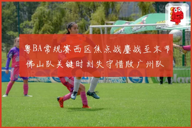 粤BA常规赛西区焦点战鏖战至末节 佛山队关键时刻失守惜败广州队